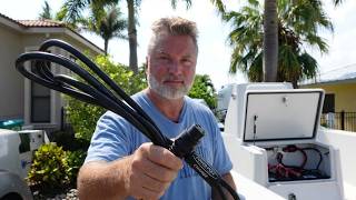 Power-Pole Charge Wiring & Battery Setup | Bay Craft 210 Hybrid Build Episode 4