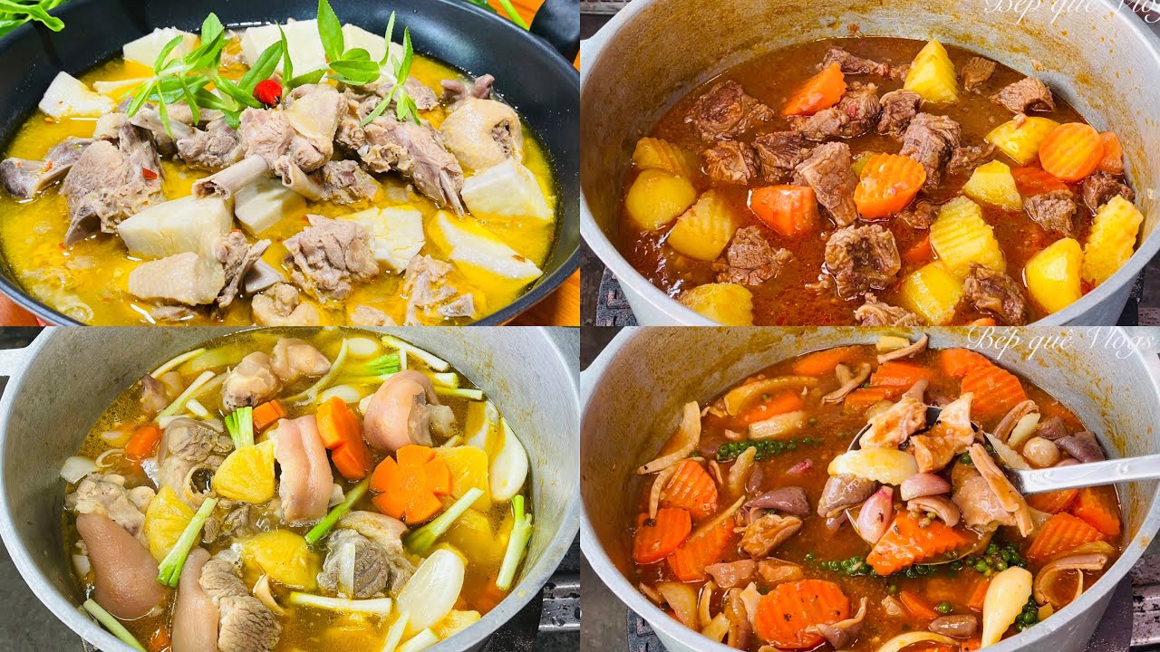 Tổng hợp 4 món nấu ngon và dễ nhất