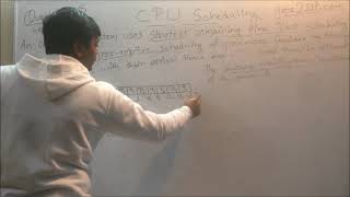 GATE - 2014 | OS | Q-48 | An operating system uses shortest remaining time first | GATE2IIT | PYQ