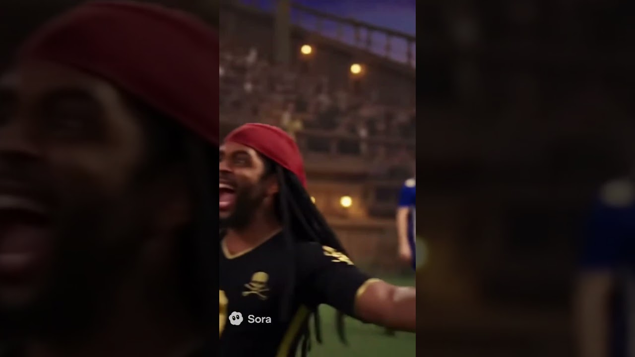 Un match de foot de Pirates ! ☠️⚽ 