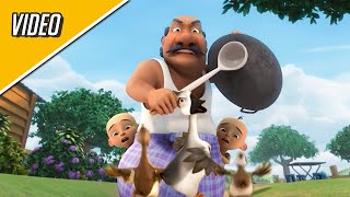 FULL Upin & Ipin Episode baru | Dikejar Angsa