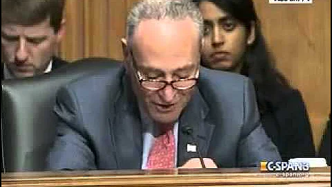 Schumer: If Congress Spent More Money We Wouldn't Need QE