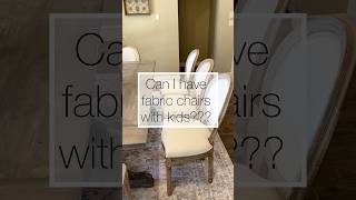 Protect Fabric Chairs #homedecor
