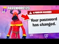 I Put My PASSWORD in My Fortnite Name