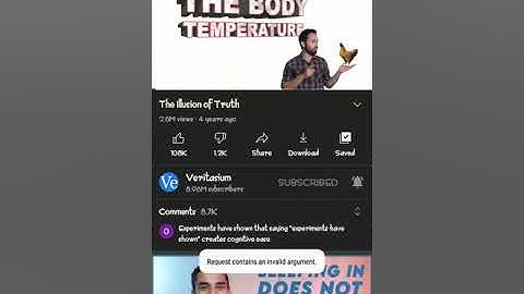 YouTube Download Problem solution This Argument Containes an Invalid argument
