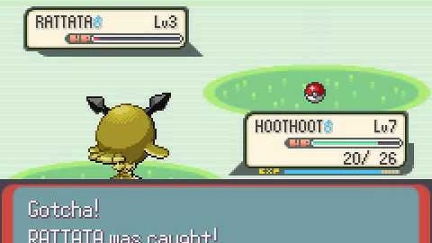 Pokemon Emerald - Hard Edition (beta 1.03) (GBA / Game Boy Advance) - Vizzed.com GamePlay (rom hack)