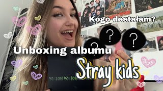 Unboxing albumu Stray Kids… kogo dostałam? 🤨 coś dla kpopiar