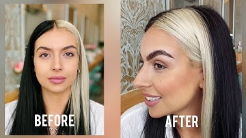 Brow Lamination with Tint | Using Brow wax | Before and After | Lori Kim