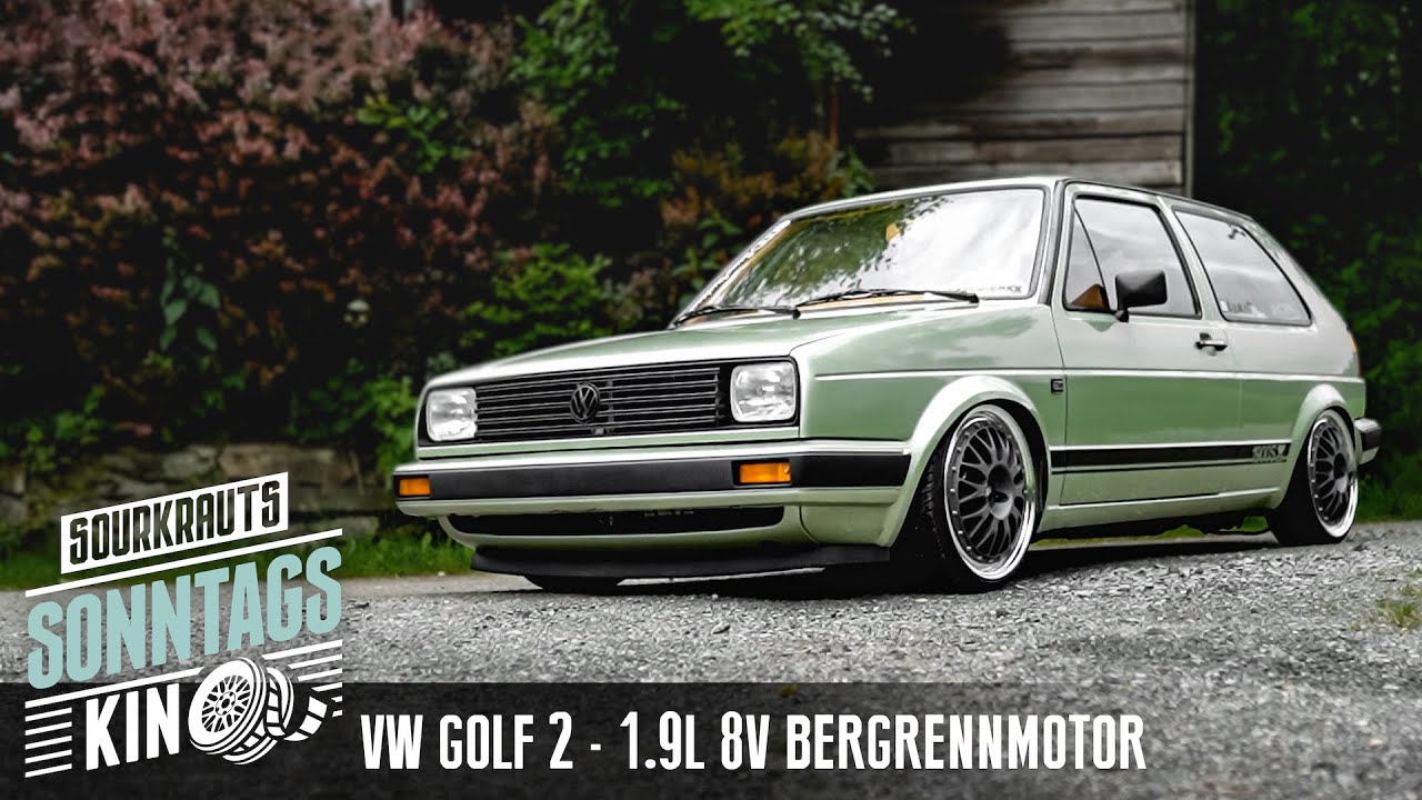 Bergrennmotor von Ziegler im Golf 2 1.9 8V, Luxus trifft Rennsport