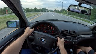 1999 BMW 320d E46 - POV Test Drive
