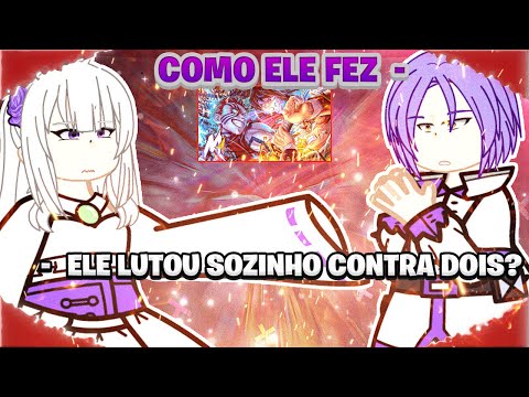 🏰 RE:ZERO REAGINDO A SUBARU AS AKAZA M4RKIM - CASTELO INFINITO 2 (AKAZA X TANJIRO E TOMIOKA) | REACT