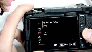 SONY ZV-E10 II – How to Set a Custom Picture Profile from Scratch