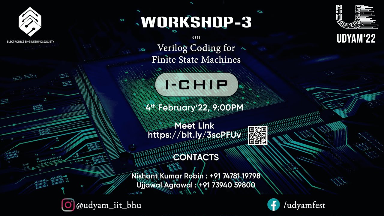 Verilog Coding for Finite State Machines || Workshop - 3 - YouTube