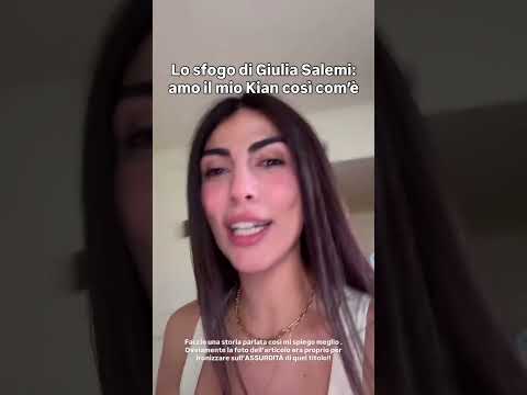 Video Giulia Salemi sbotta contro il gossip: 'Sono una buona mamma!'