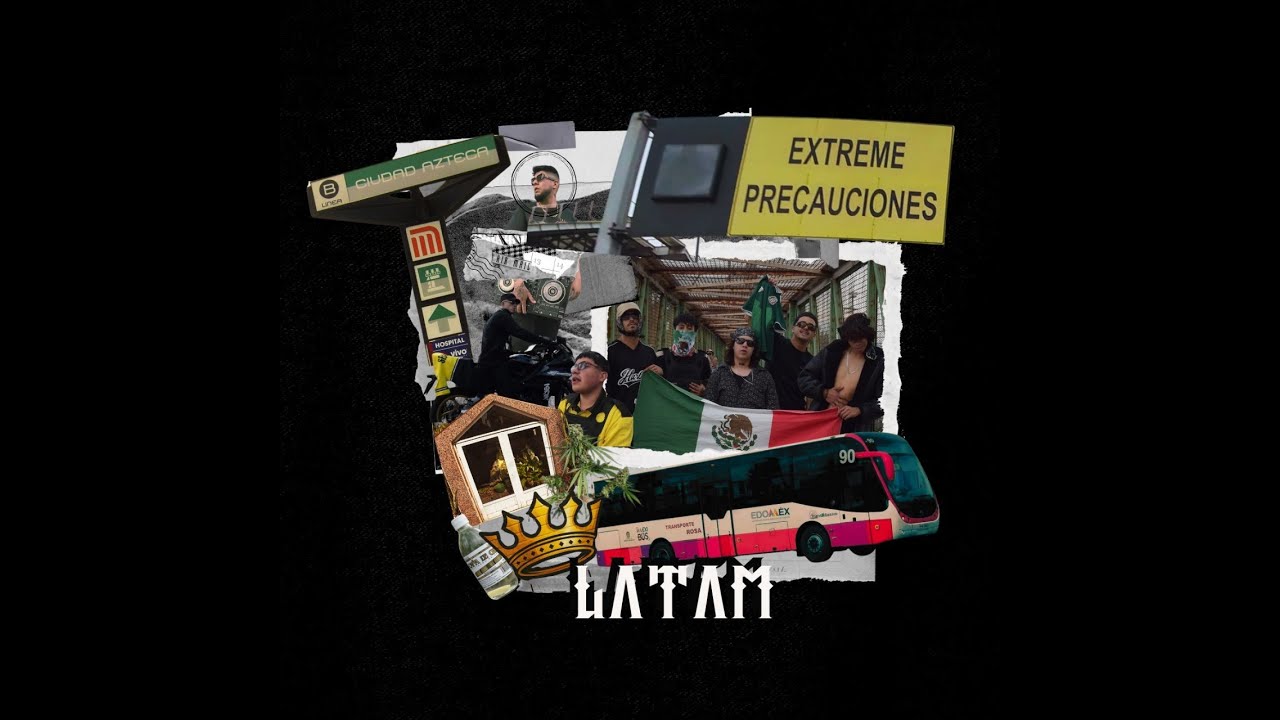 LATAM (Video Oficial) JRÆD -Gobernante-El Peach-Koda-Muri-Skinny + Cook Mx