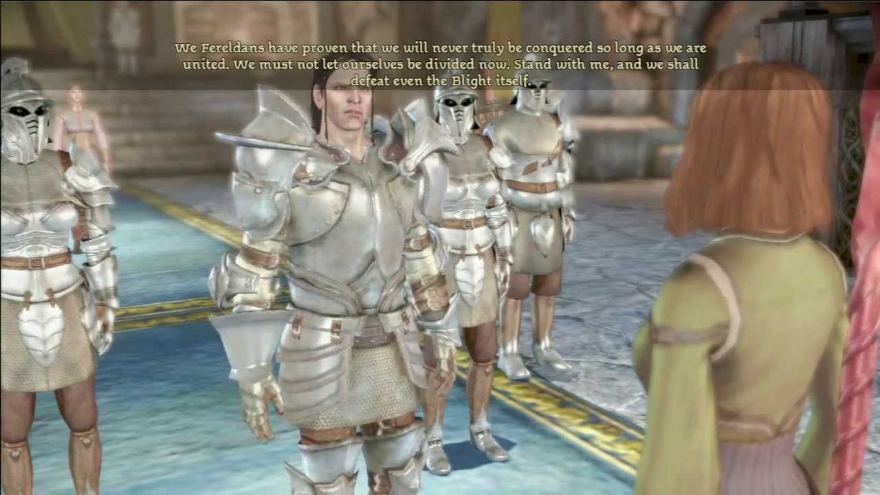 Dragon Age Origins The Landsmeet YouTube