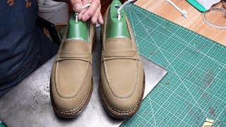 Cobbler's Art: Handmade Loafers