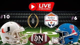 Download Lagu 🔴Miami Hurricanes vs Ole Miss Rebels.CFP Fiesta Bowl Live NCAA Football Live Play by Play livestream MP3