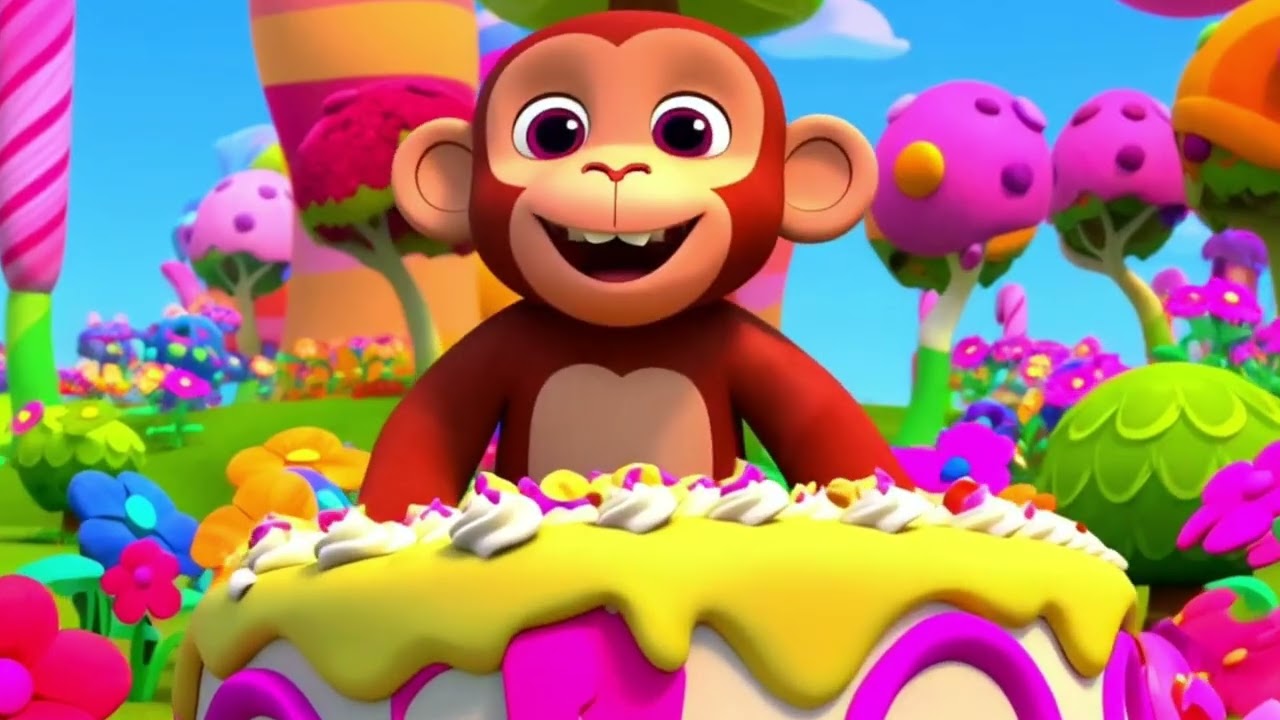 "The Monkey, the Cats & the Cake | Moral Story for Kids"