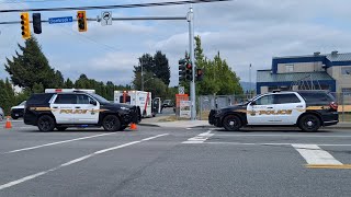 BCAS BLS Units 63894 + 64050 & Abbotsford Police Department Responding/Arriving