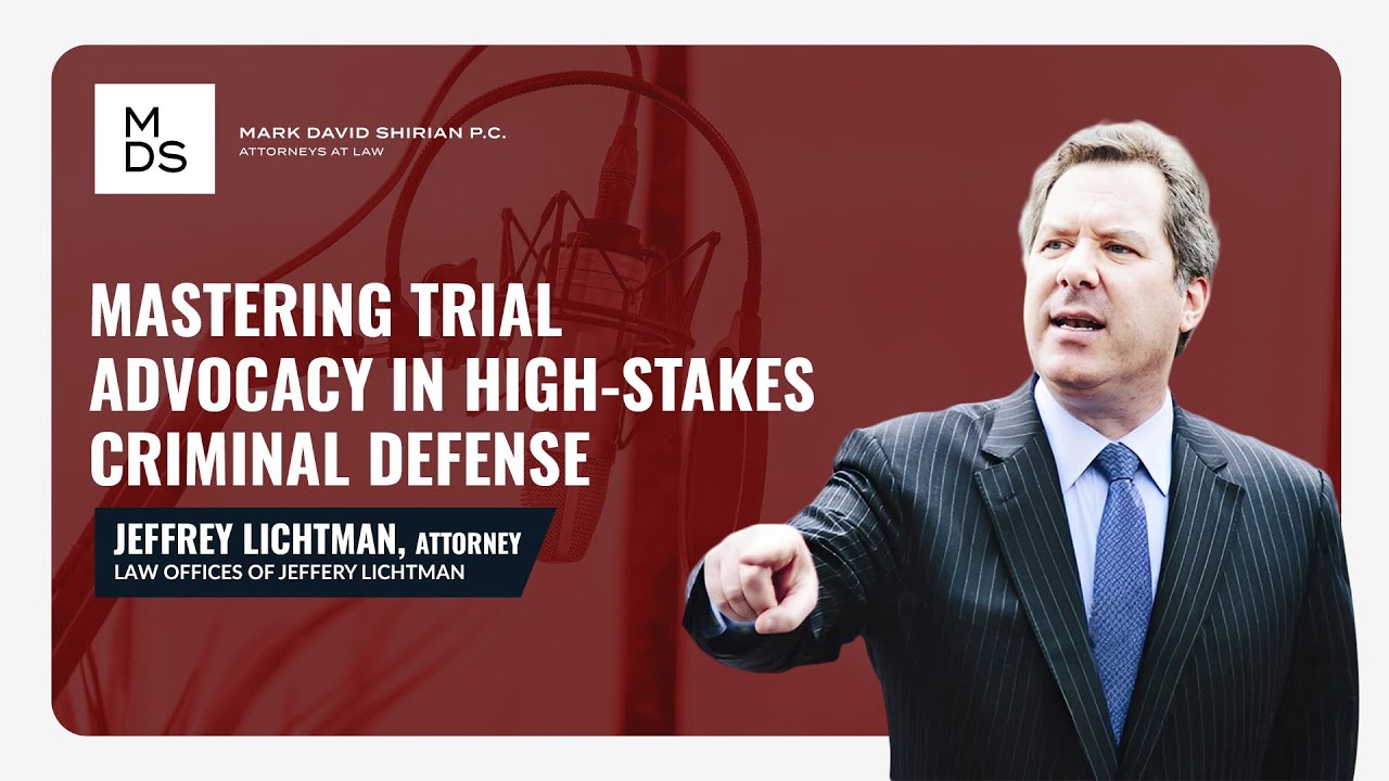 Mastering Trial Advocacy in High-Stakes Criminal Defense