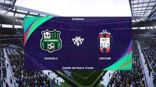 PES 2021 | US Sassuolo vs FC Crotone - Italy Serie A | 03/10/2020 | 1080p 60FPS