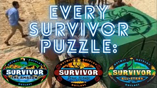 EVERY SURVIVOR PUZZLE: Amazon, Pearl Islands, All-Stars (Seasons 6-8)