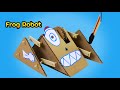 How to make One-eyed Frog Robot from Cardboard
