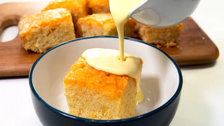 Orange Cake/Pudding,  A Delicious Winter Dessert