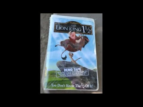 Opening to The Lion King 1 1/2 Demo VHS (2004) - YouTube