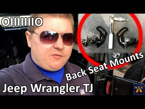 Installing Back Seat Mounts For A Jeep Wrangler TJ