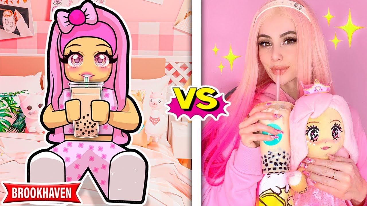 Brookhaven Morning Routine VS Real Life Morning Routine... Roblox IRL