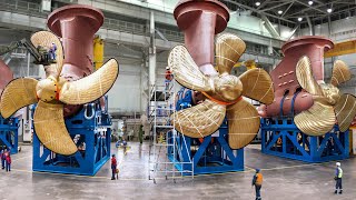 How They Produce Massive Millions $ Propellers That Move Giant Ships