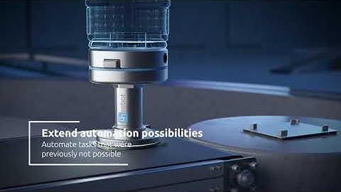 Gecko Single Pad Gripper  Compact No Mark Adhesive Gripper Technology