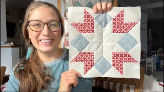 Easy Y-Seams tutorial- 2023 Scrappy Sampler- Block 11