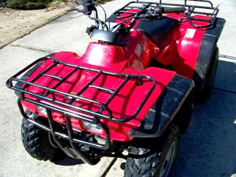 1998 Honda Fourtrax 2wd for sale - YouTube