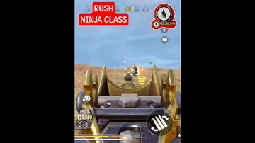 RUSH USING NINJA CLASS|POCO X6 PRO #codm #codmobile #callofdutymobile #pocox6pro