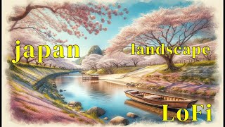 lofi music Japanese landscape (No.39) 50 minutes BGM 19 songs