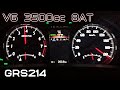 (grs214) CROWN ATHLETE acceleration test,cruise engine RPM,up to max speed. (TOYOTA)