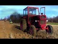 UTB 650M & John Deere 2850 Plowing