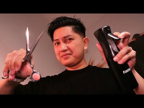 ASMR BARBERSHOP💈 But You are sick 🤒