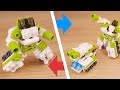 How to build mini LEGO robot - Double Cannons Tank Transformer Mecha / Tank Boy