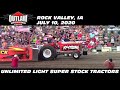 7/10/20 OTTPA Rock Valley, IA S1 Unlimited Light Super Stock Tractors