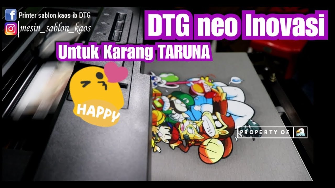 BUMDES bandung  barat beli printer  DTG  A3 NEO inovasi YouTube