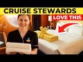 15 Things Your Cruise Cabin Steward Secretly LOVES You’re Doing