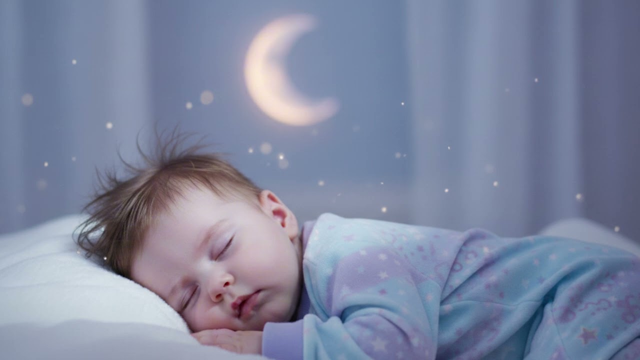 🌛 Moonlight Baby Lullabies | 1 Hour of Dreamy Sleep Music ✨👶