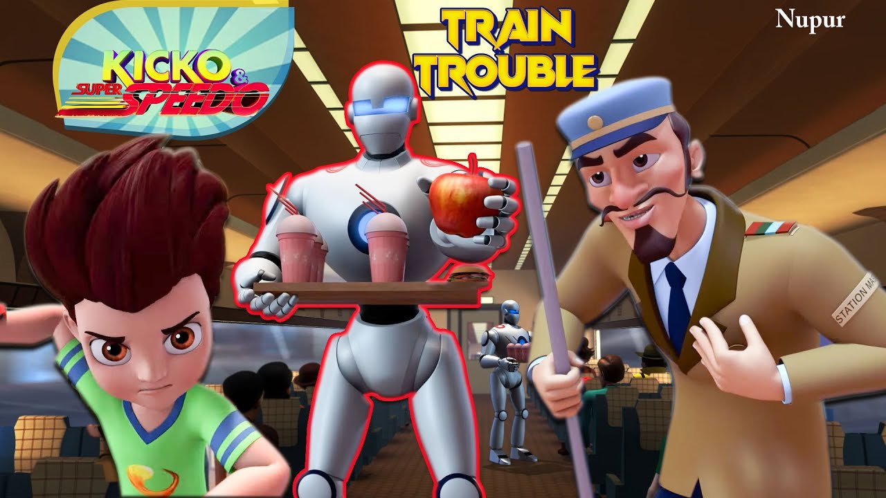 Kicko की Robotic Train में हुई गड़बड़ I Moral Stories In Hindi I Popular Tv Cartoon