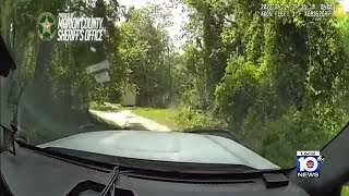Florida man takes police on a wild chase through the woods