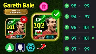 Gareth Bale 102 BEST TRAINING with Booster, Max Level, Player Progression eFootball 2025