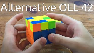 Alternative OLL 42 Algorithm